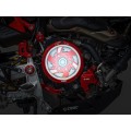 DBK Special Parts (Ducabike) EVO LED Clear Wet Clutch Cover for the Hypermotard 698 Mono DBK Special Parts (Ducabike) EVO LED Clear Wet Clutch Cover for the Hypermotard 698 Mono